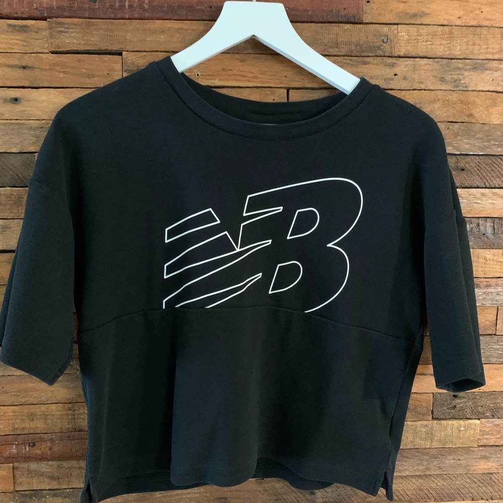 New balance cropped sweatshirt